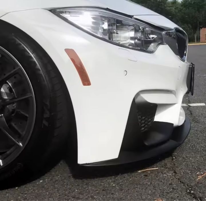 Губа, накладка на бампер m3