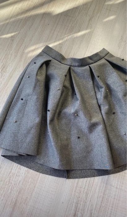 Szara spódniczka damska