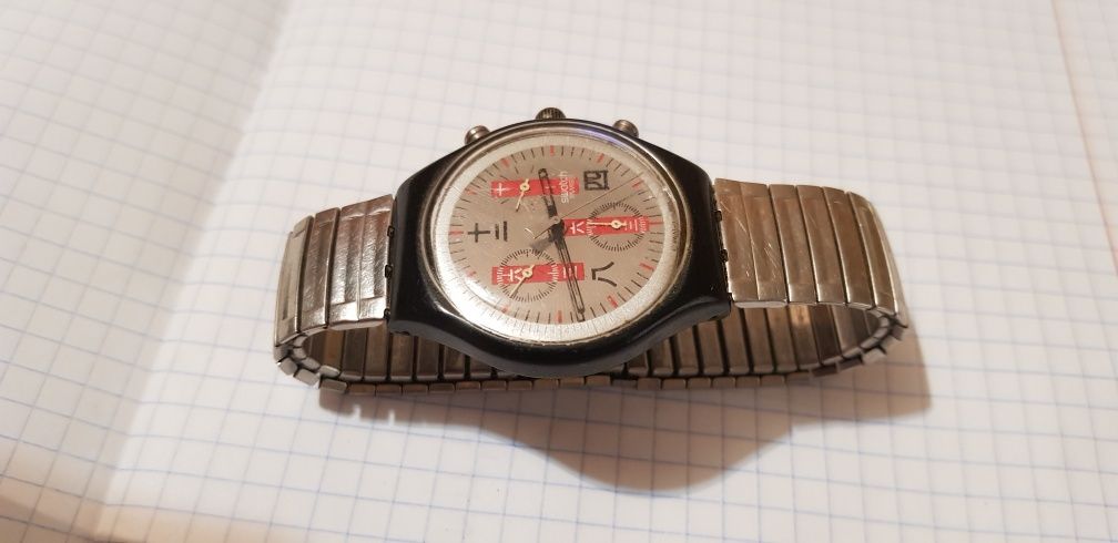 Часы Swatch Швейцария на ходу. Винтаж.