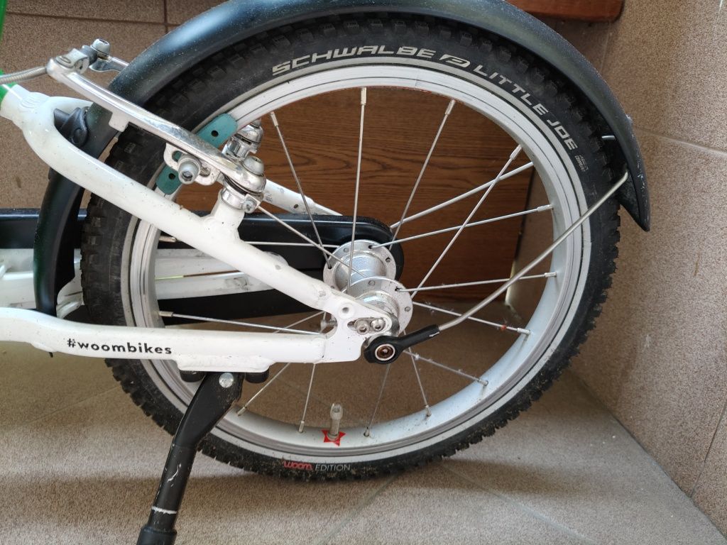 Lekki rower Woom 3 zielony
