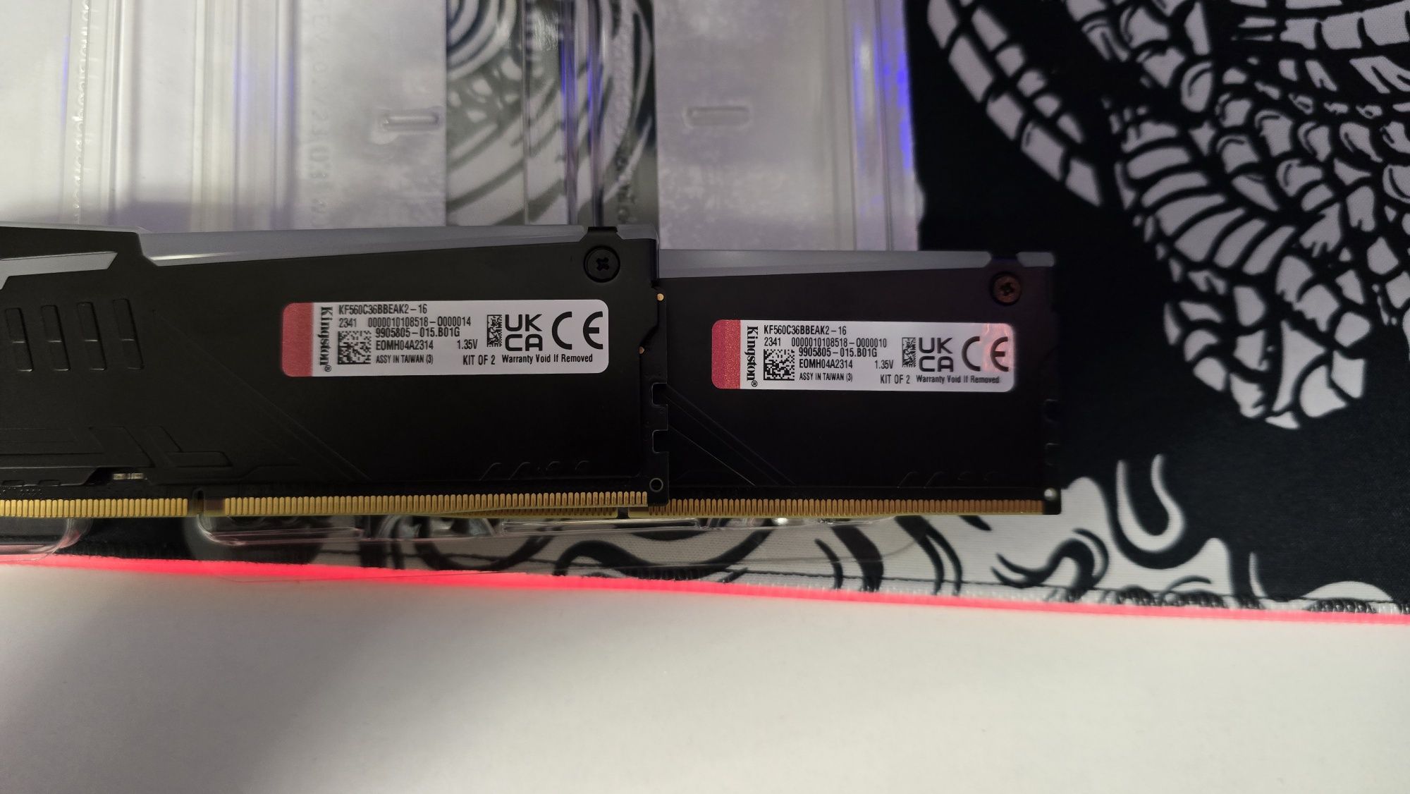 Оперативна пам'ять DDR5 32GB (4x8GB) 6000 MHz Kingston FURY
