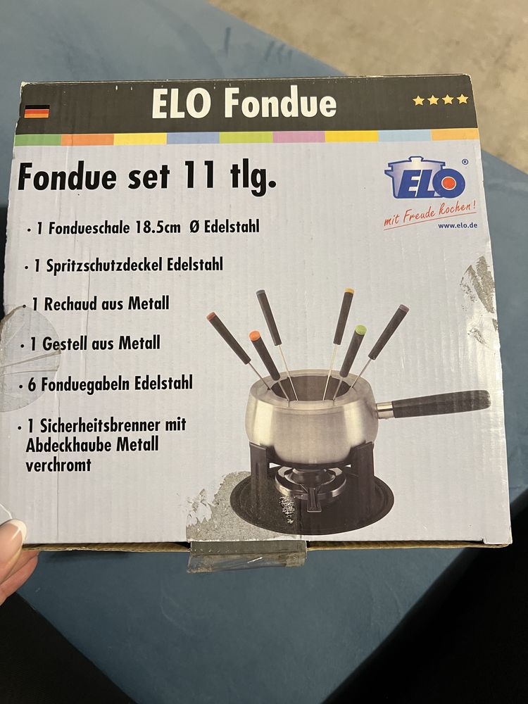 Zestaw do fondue ELO 11 elementów
