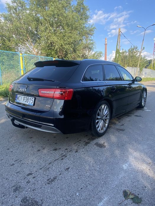 Audi A6 C7 2.0TDI 177km Automat, 2014r, Czarny w Idealnym Stanie.