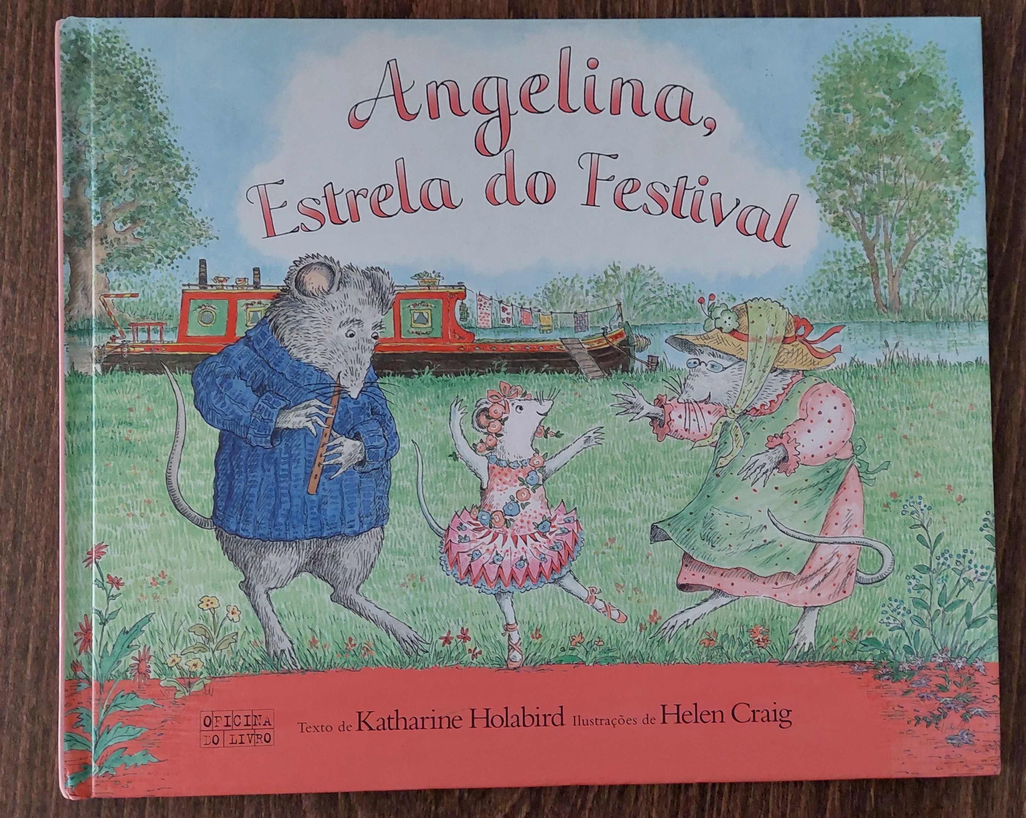 Livro infantil Angelina, Estrela do Festival