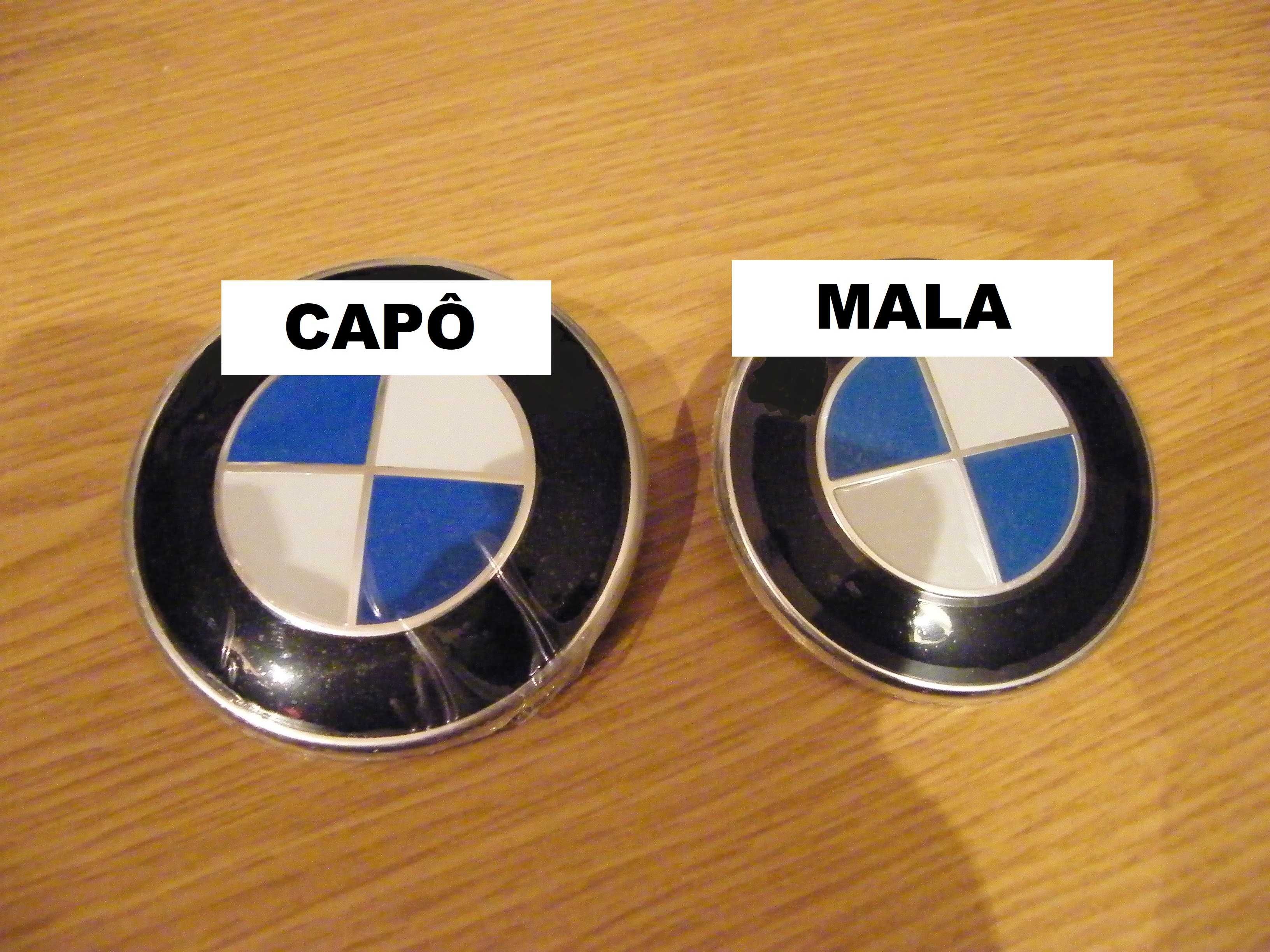 Símbolos Emblema BMW M | Mala | Capô | Centros jante | Volante | Chave