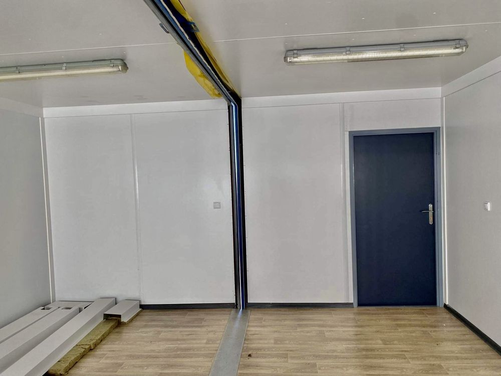 Kontener socjalny biurowy duet open space 30 m2  budowlany