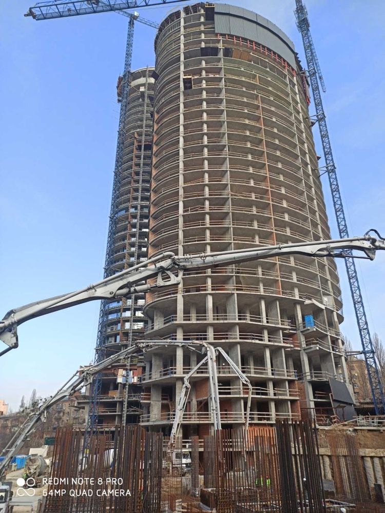 Аренда самого большого бетононасоса в Украине - 59м
