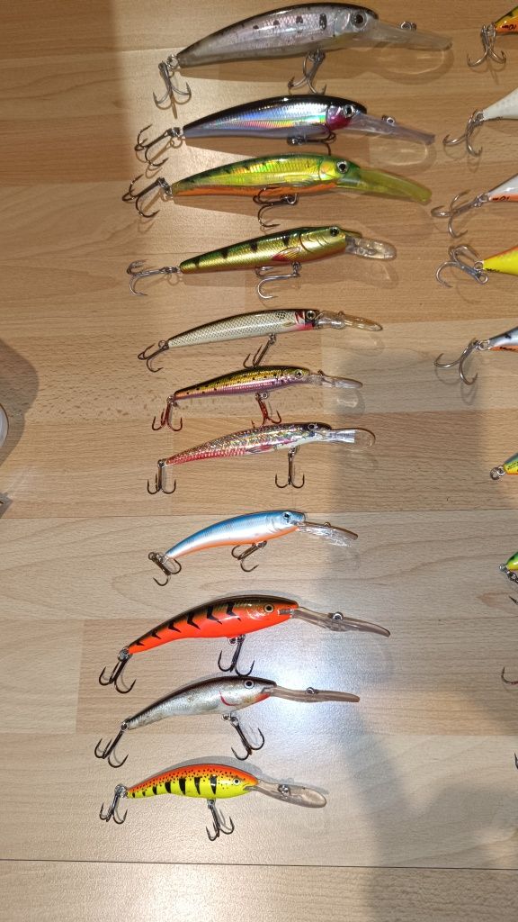 Mega zestaw woblerów. Rapala, Salmo i inne