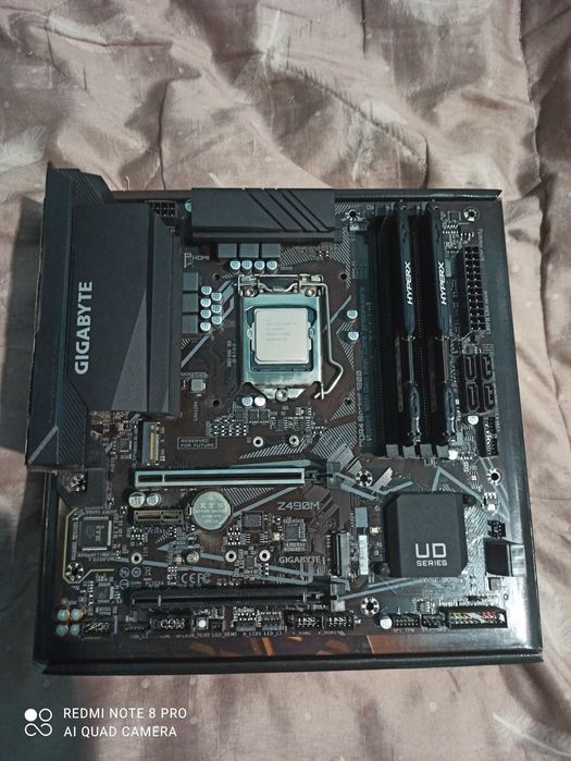 Комплект. i5-10600KF + Gigabyte Z490M