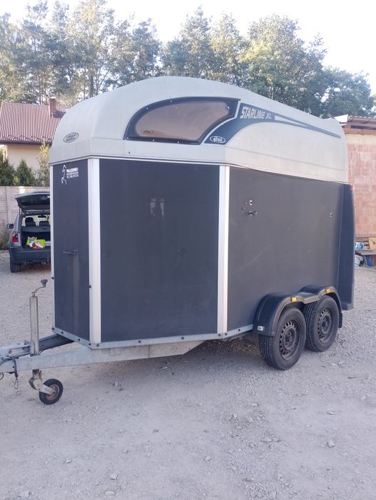 Przyczepy do przewozu 2 koni dmc 1300 kg