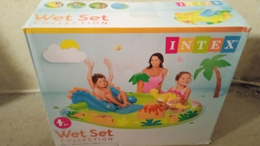 Basen dmuchany Dinozaury INTEX 2+ lsta