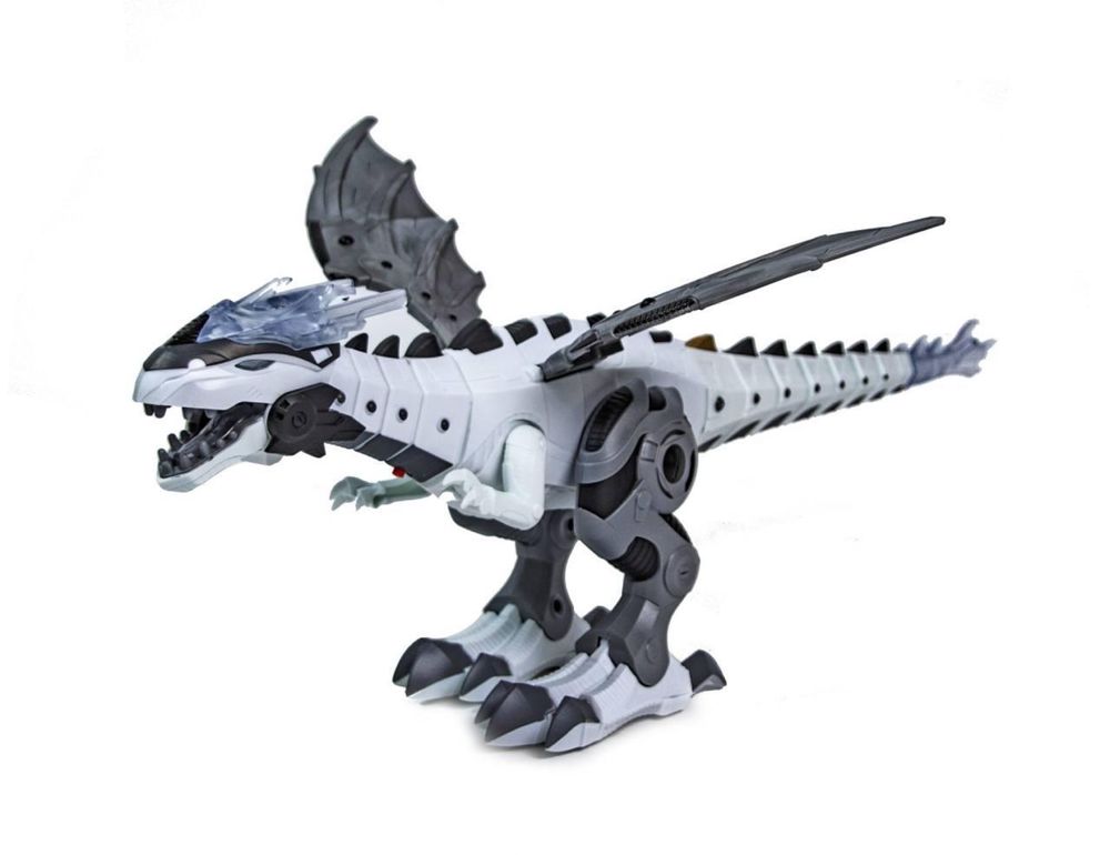 Дитячий інтерактивний робот динозавр Era-Dino ходить, дихає парою 49см