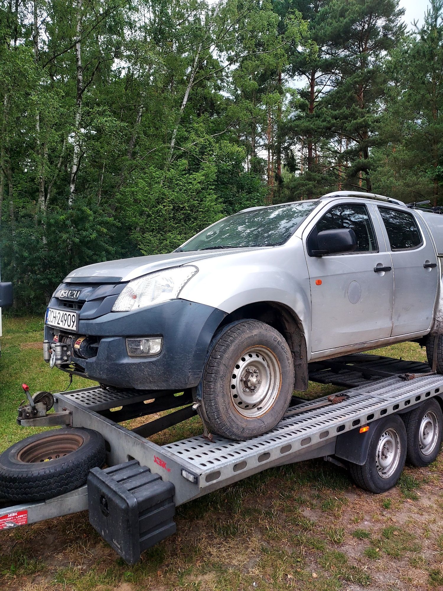 Isuzu D-max II klima wciągarka