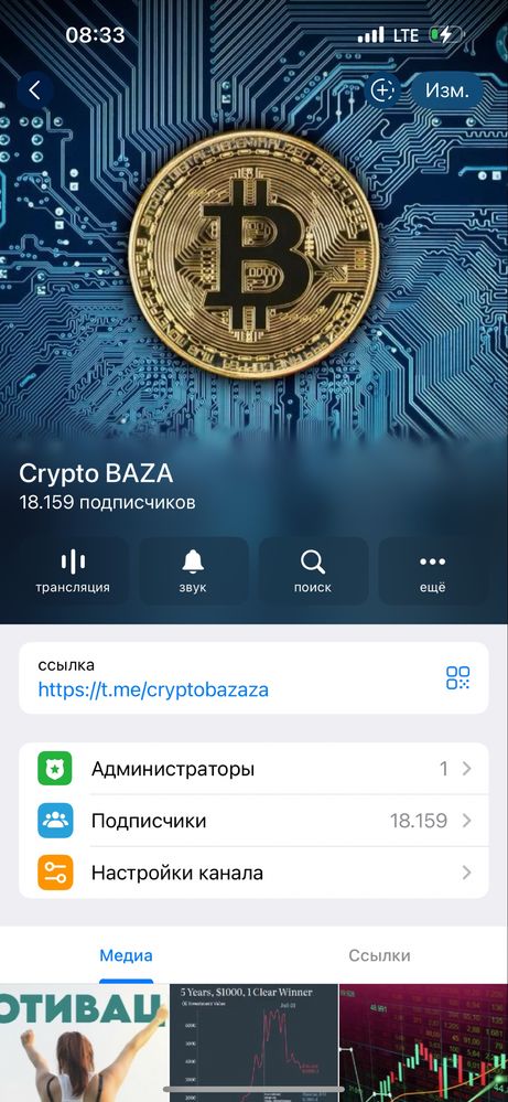 Продаж каналу в Телеграмм на 17к підписників.