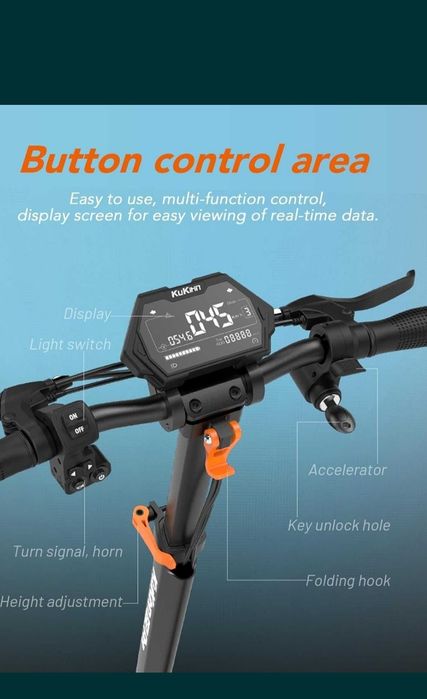 Hulajnoga Kukirin G2 PRO plus gratisy 1000W  2025r  50km