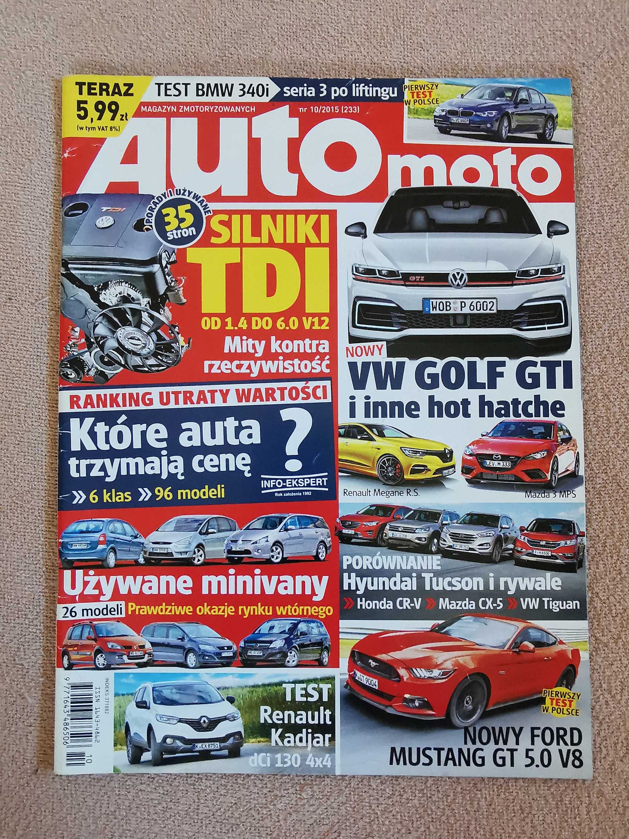 Auto Moto - 2015 rok - czasopismo