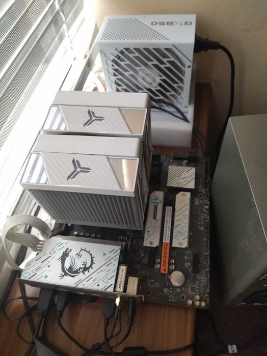 AMD Ryzen 7 7000 + MSI B650 gaming plus wi-fi, AM5, DDR5 32 ГБ (2x16)