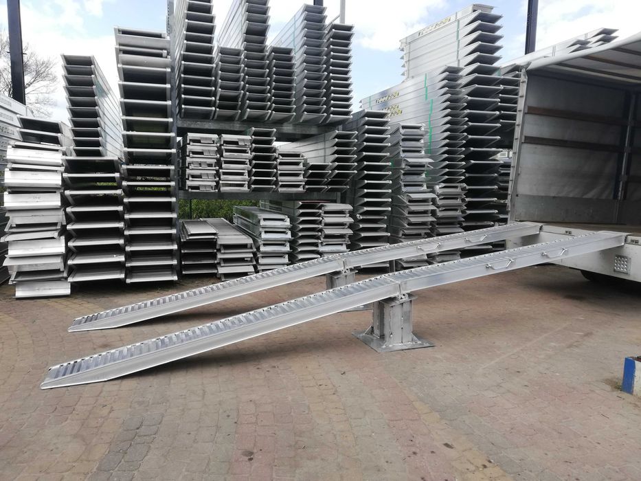 Najazdy Aluminiowe 2,5m 3t Cert./Gwarancja od ręki