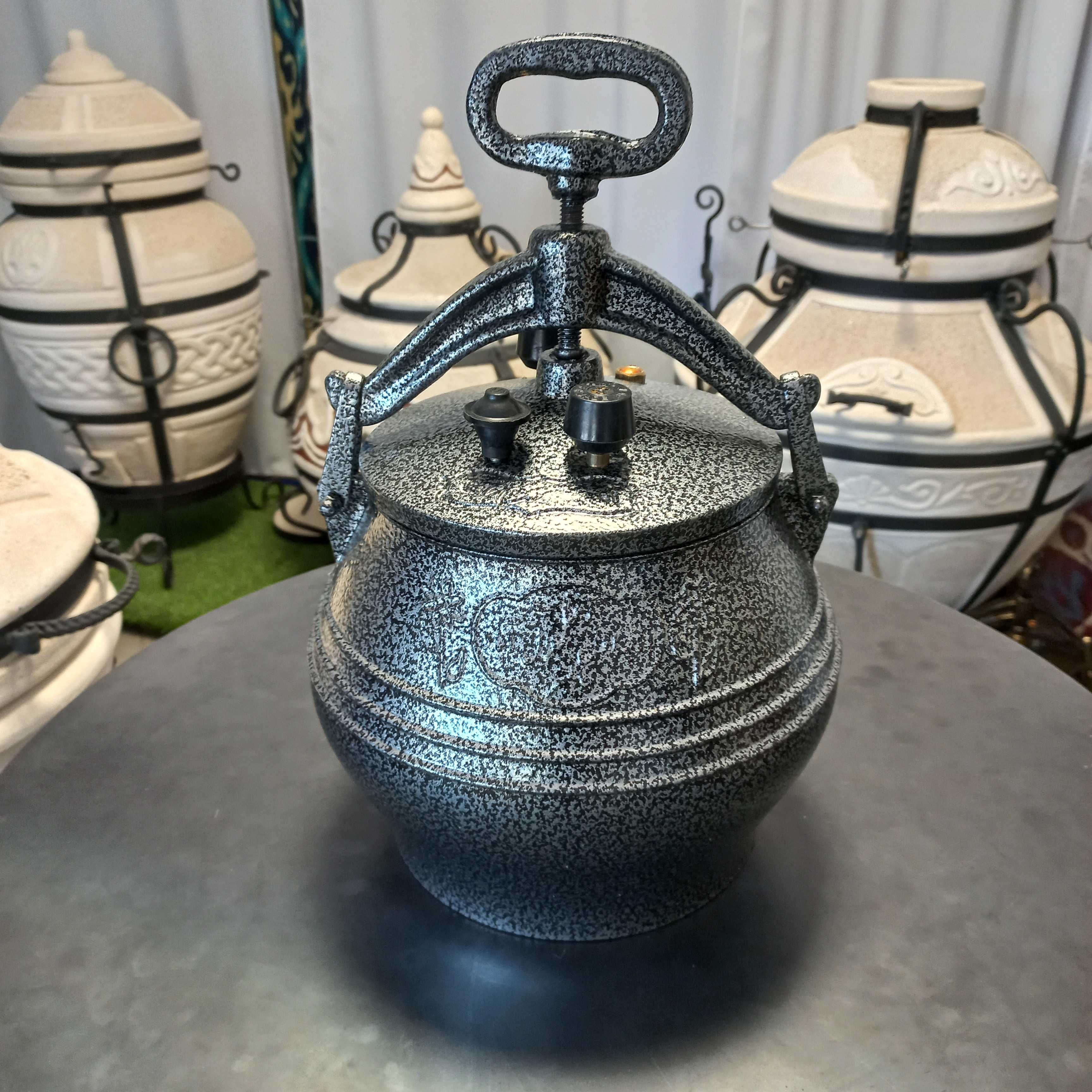 Kazan Afgański PREMIUM Czarny (szybkowar) 15 L