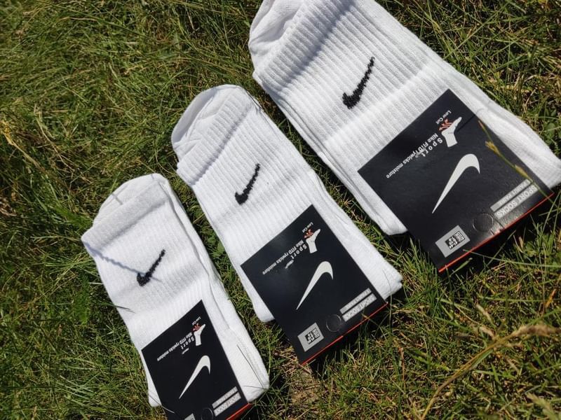 280 грн за 12 пар |шкарпетки Nike|білі високі |Носки найк| sport socks