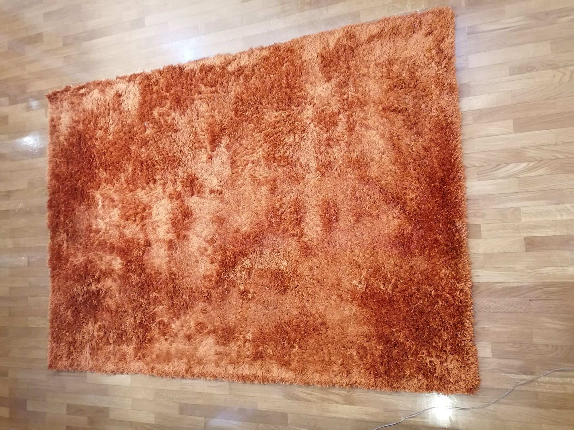 Carpete cor de laranja