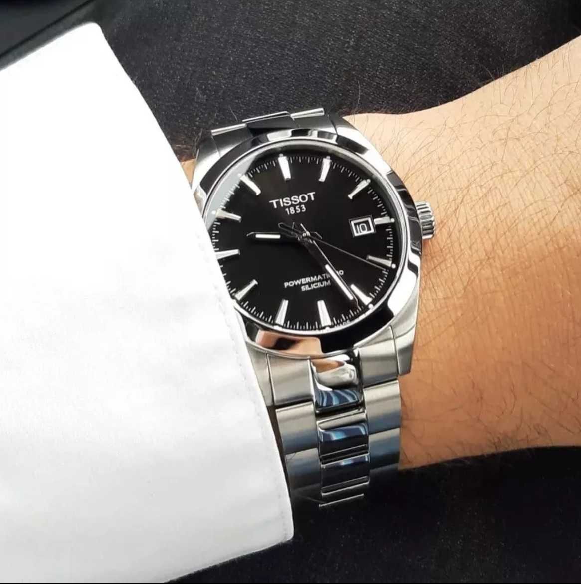 Tissot T127.407.11.051.00 Gentleman Powermatic 80 Silicium 40mm Black