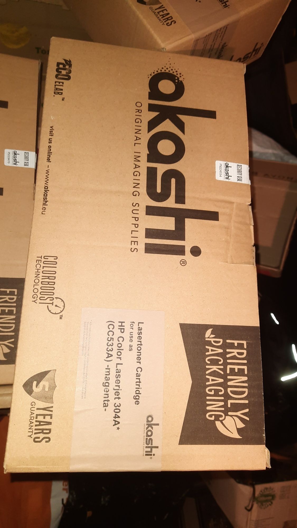 Картриджи Akashi  сумісні з HP 304A  жовтий, блакитний, червоний, чорн