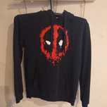 Bluza czarna  Deadpool Splash męska Marvel /chłopieca M