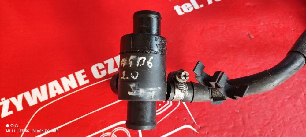 Zawór Odpowietrzający Pokrywę Zaworów Audi A4 B6 2.0 B ALT Automat 02