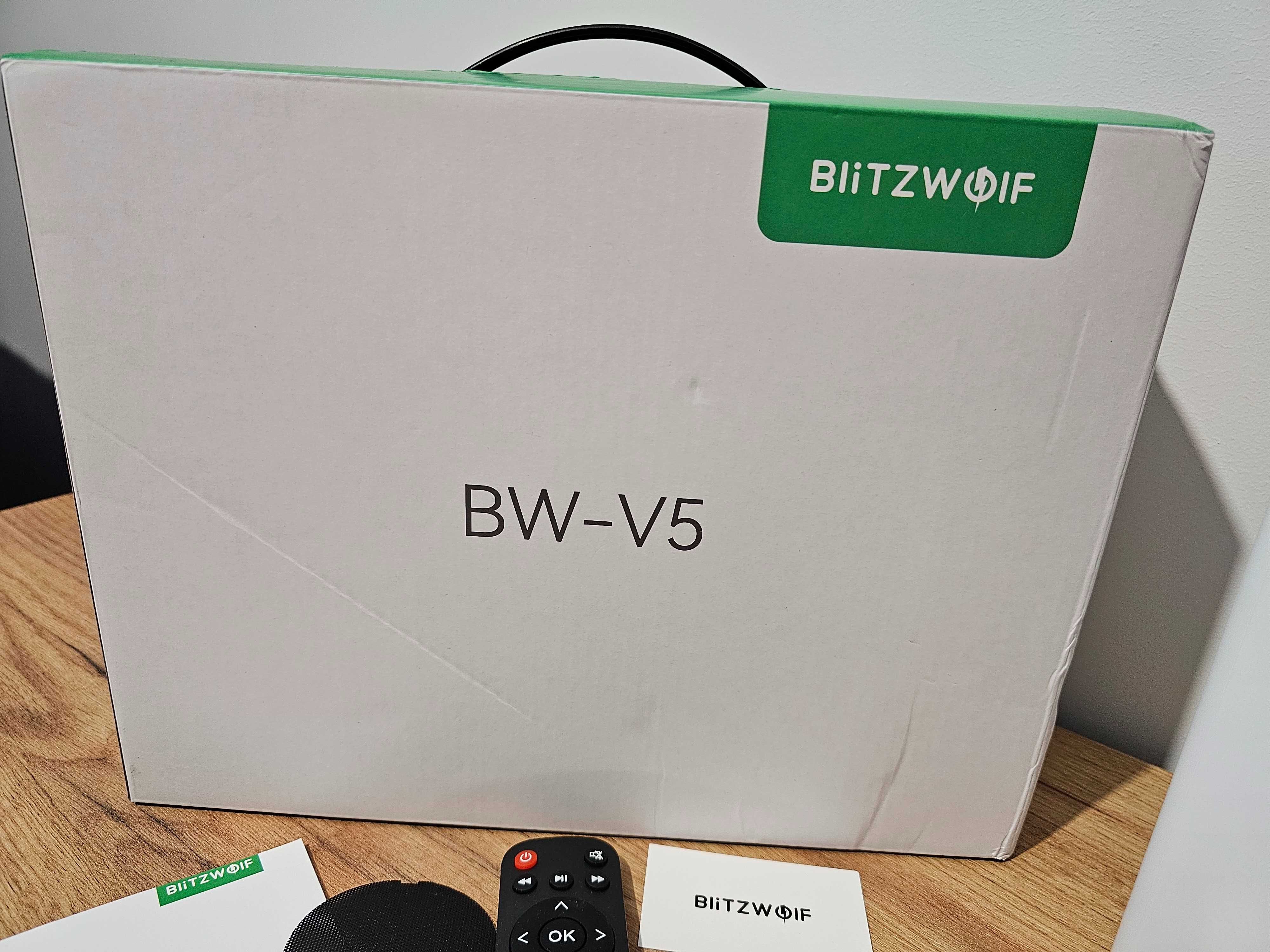 Projektor Rzutnik Blitzwolf BW V5 - 2025 - Praktycznie NOWY