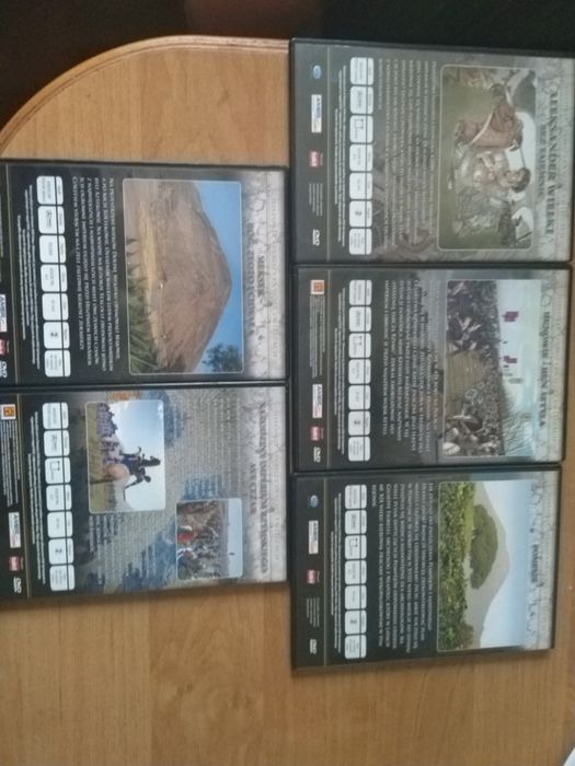 Historia starożytnych cywilizacji Seria dvd Hunowie Pompeje Meksyk