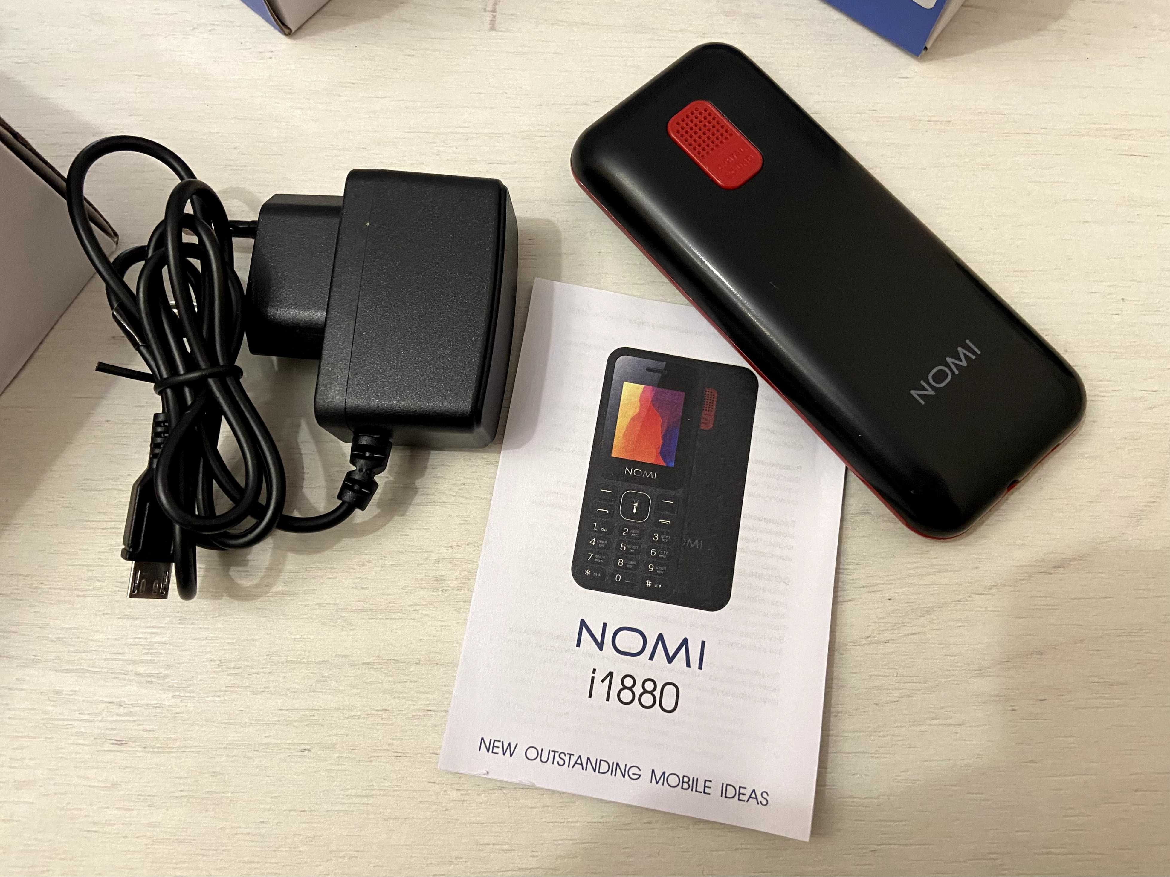 Кнопочний телефон Nomi i1441 i1880 Нові Різні кольори 2 сім 2 Sim Dual