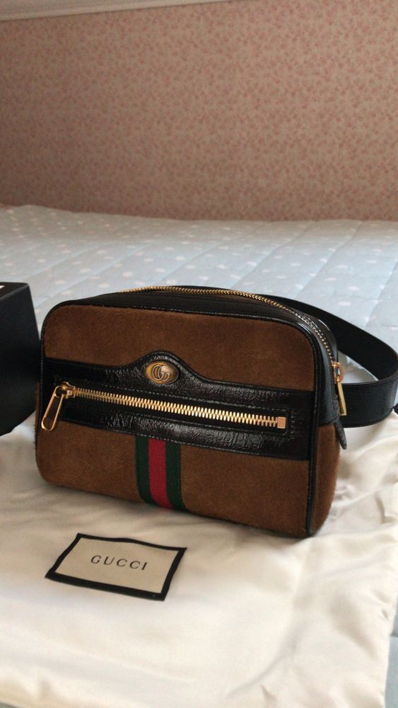 Oryginalna torebka nerka belt bag Gucci certyfikat autentyczności