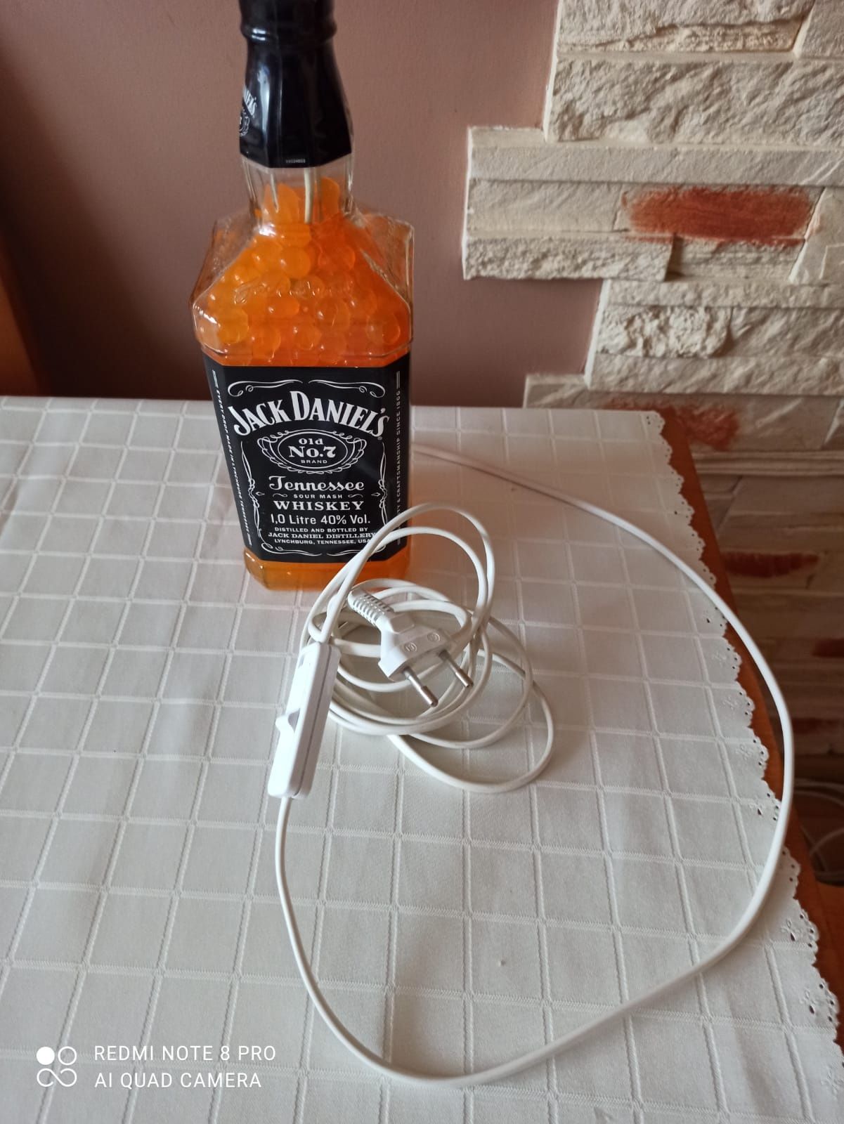 Lampa Jack Daniels 1 L vintage