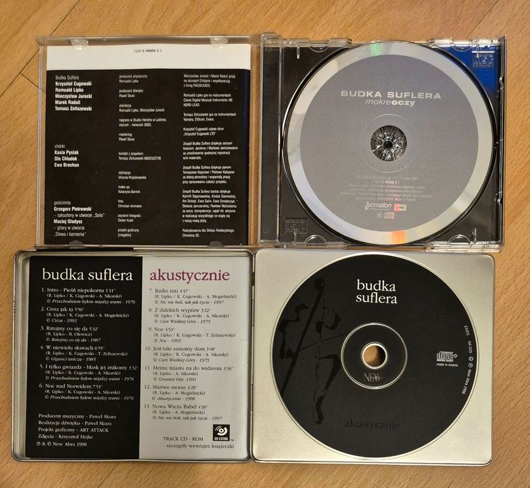Budka Suflera 2 CD: Akustycznie oraz Mokre Oczy