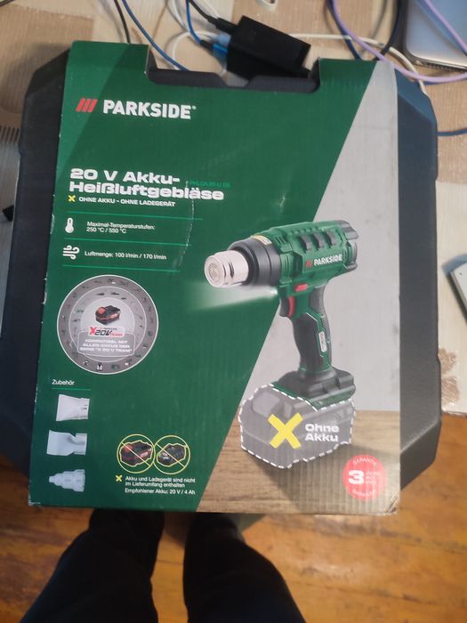 Фен акумуляторний Parkside