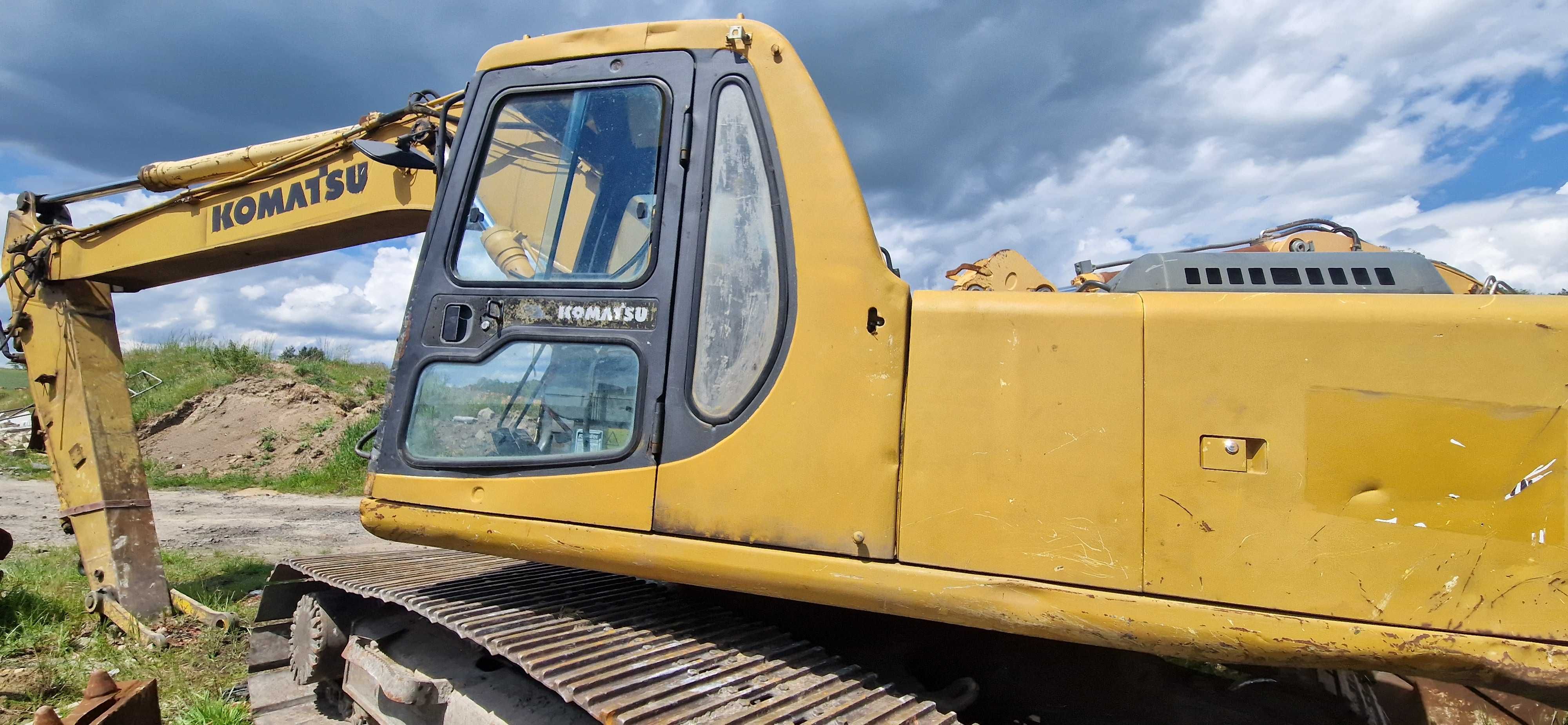 komatsu pc 210 pc 240 pc 290 pc 340 -6 kabina koparka gąsienicowa