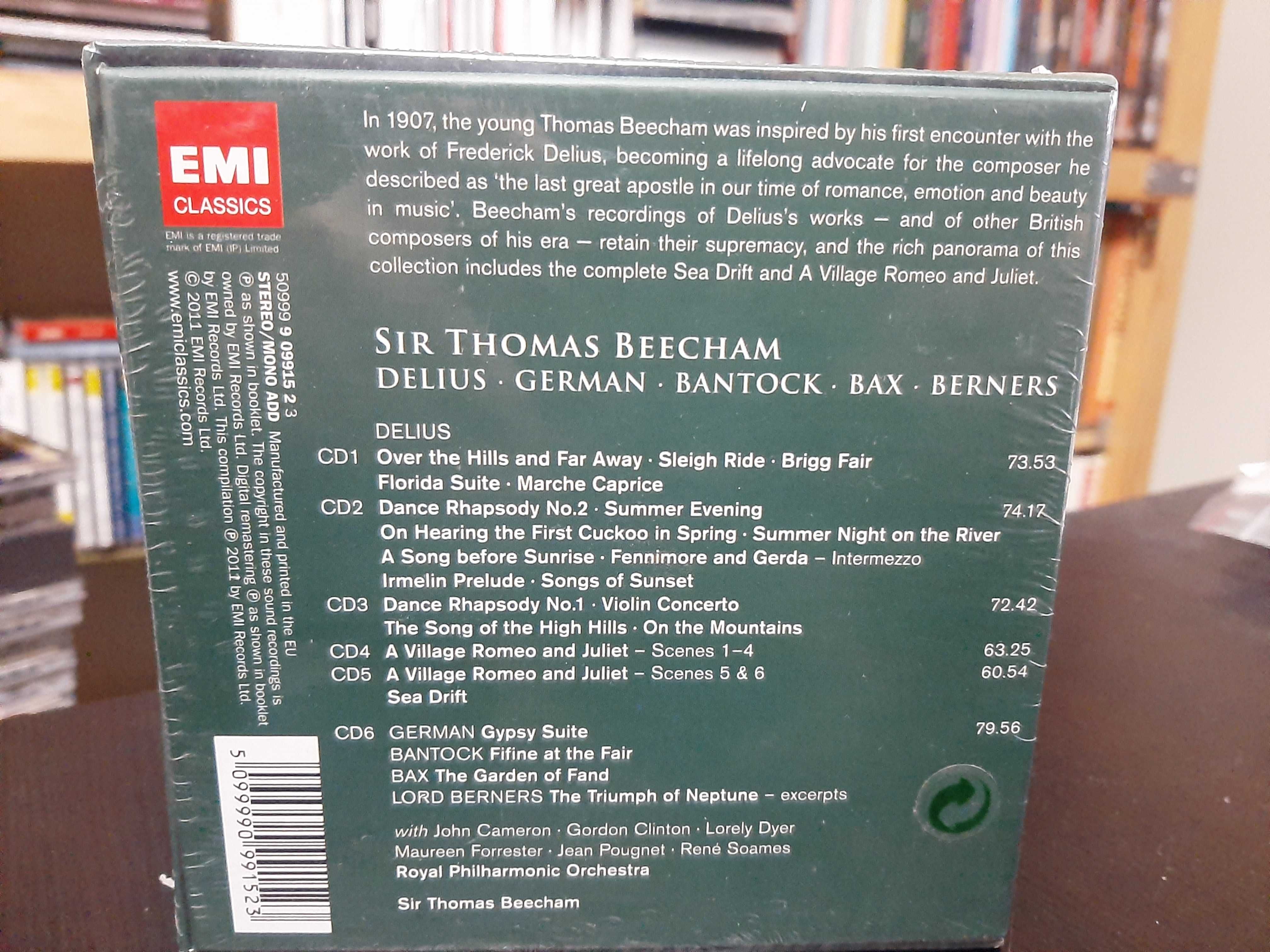 Sir Thomas Beecham – English Music – Delius, German, Bantock, Bax