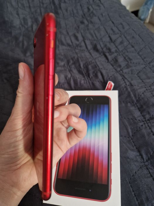 iPhone SE 2022 3gen, Red, 128 GB