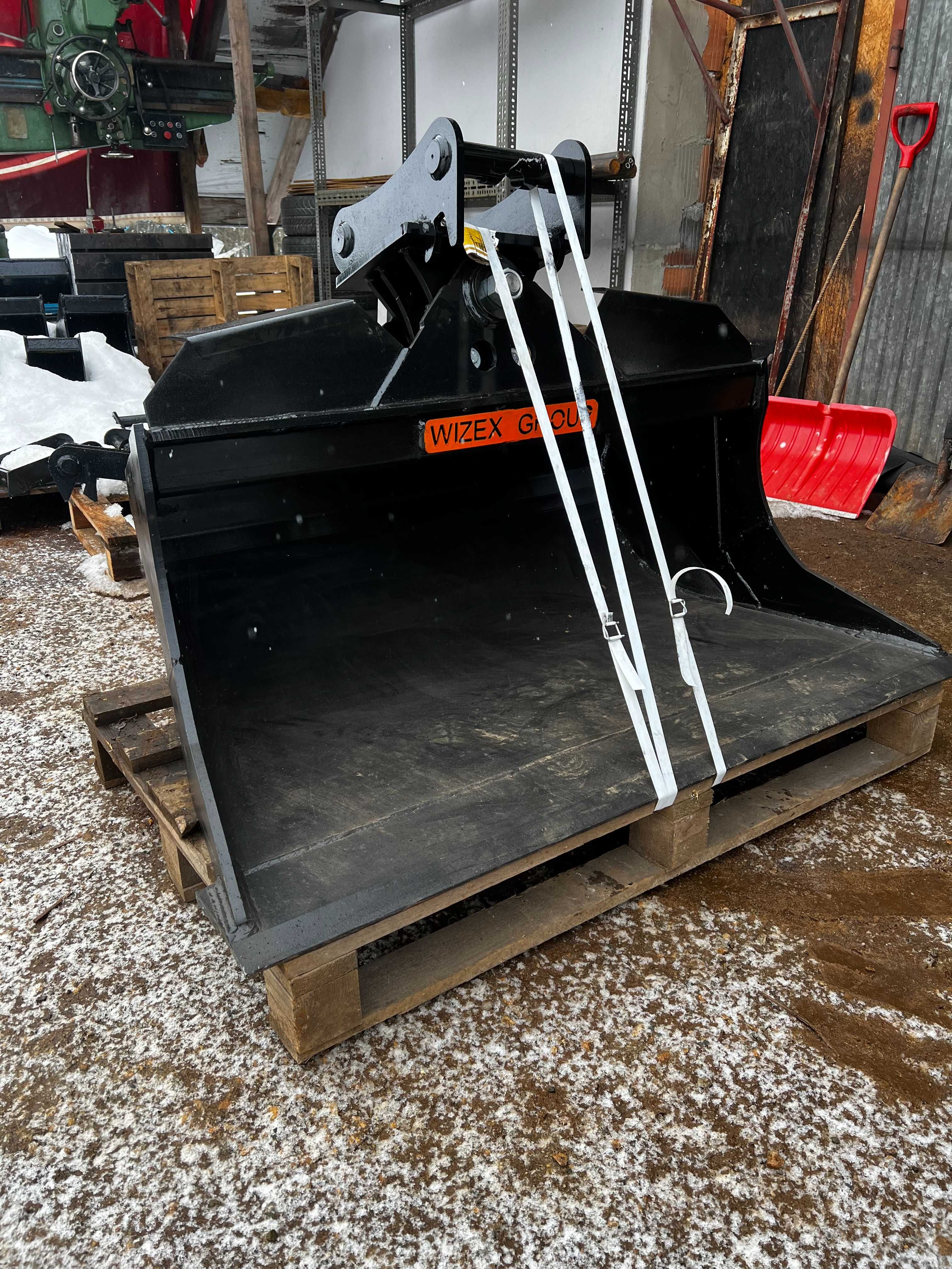 Łyżka skarpowa hydrauliczna SKANDYNAWSKA 130cm 5-8t