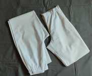 2x Calças brancas, uniforme/terapeuta/ massagista/ esteticista/ medica