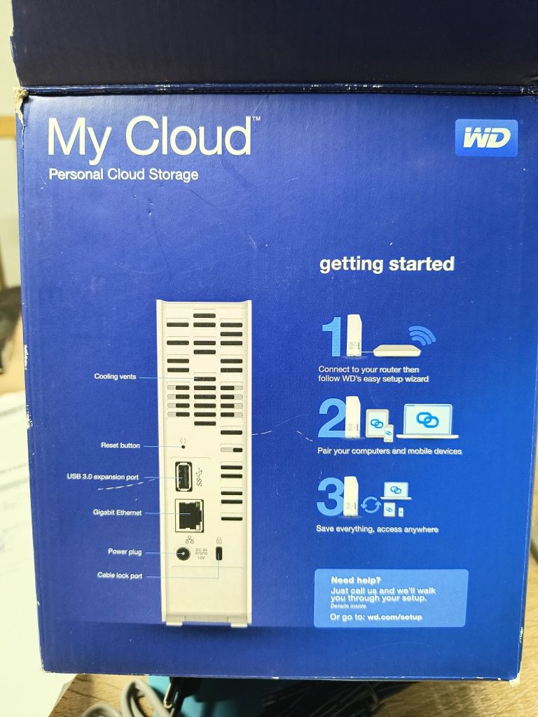 WD MY Cloud Personal Cloud Storage 2TB, jak NOWY