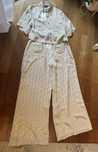 Komplet elegancki beżowy Gucci