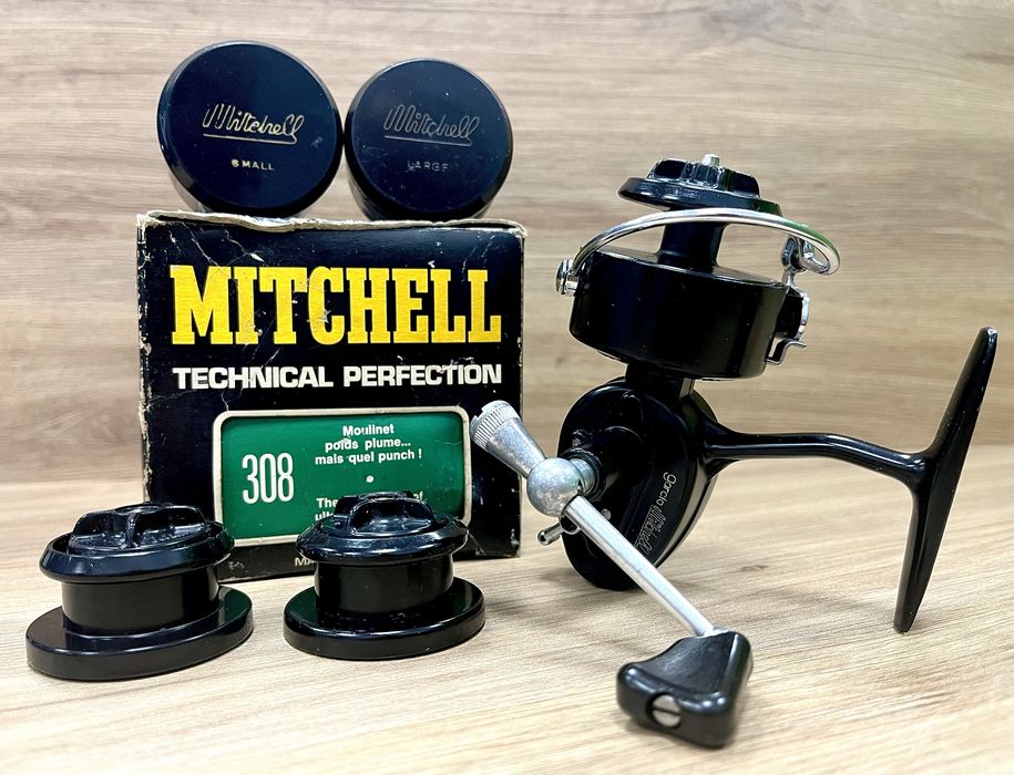 Gratka kolekcjonerska stary klasyczny kolowrotek Mitchell 308 France