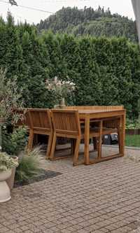 Stół ogrodowy i 6 krzeseł Sassari