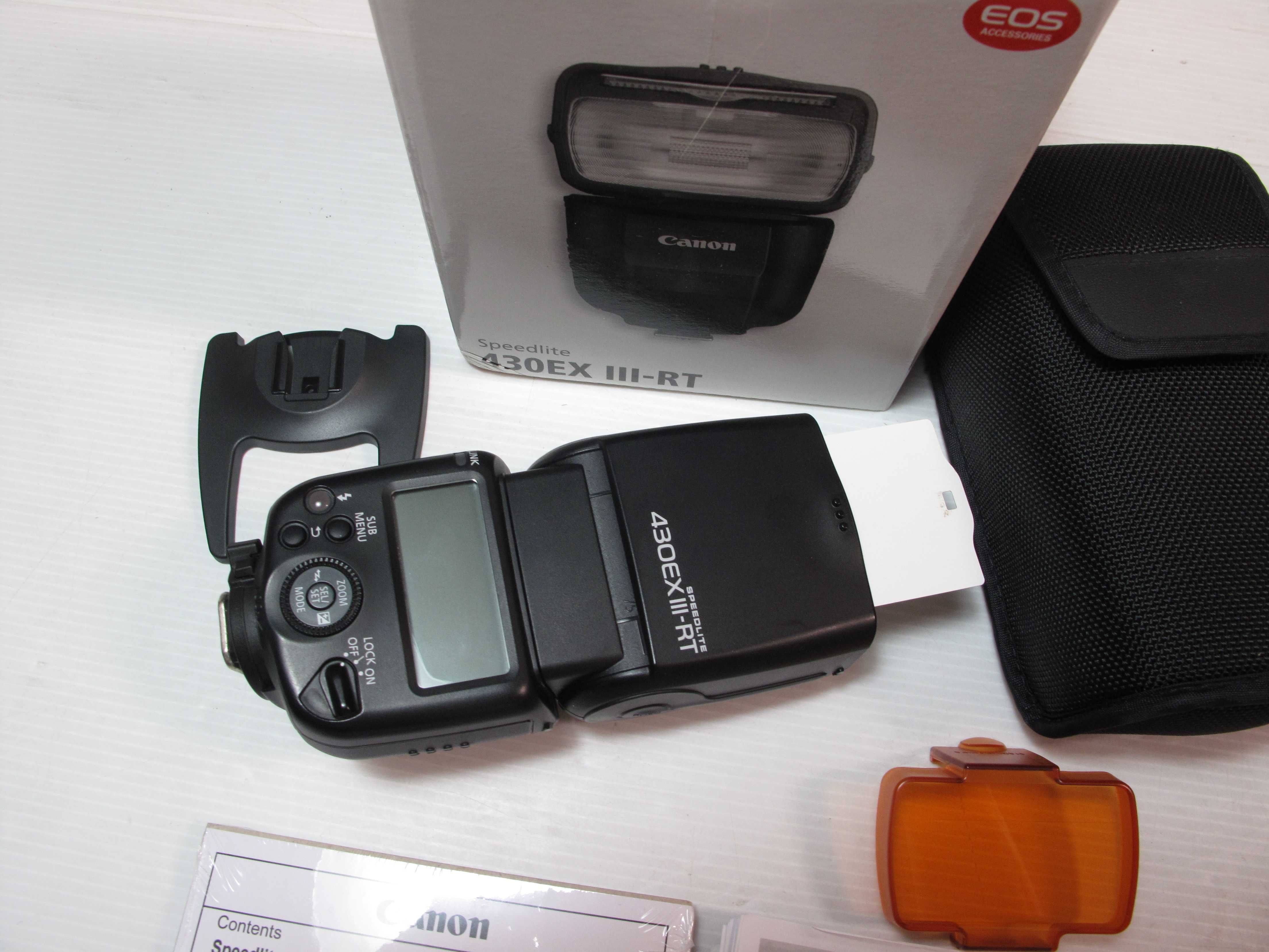 Flash 430EX III RT - Tudo na caixa original quase sem uso