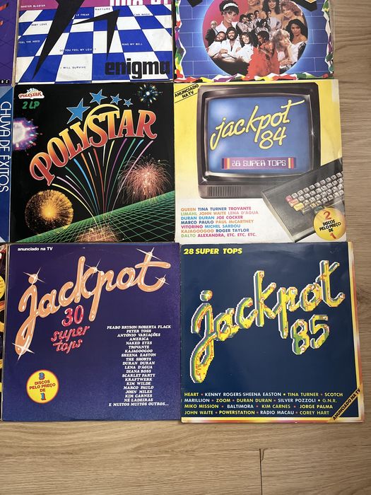 Discos / LPs anos 60, 70 e 80’s