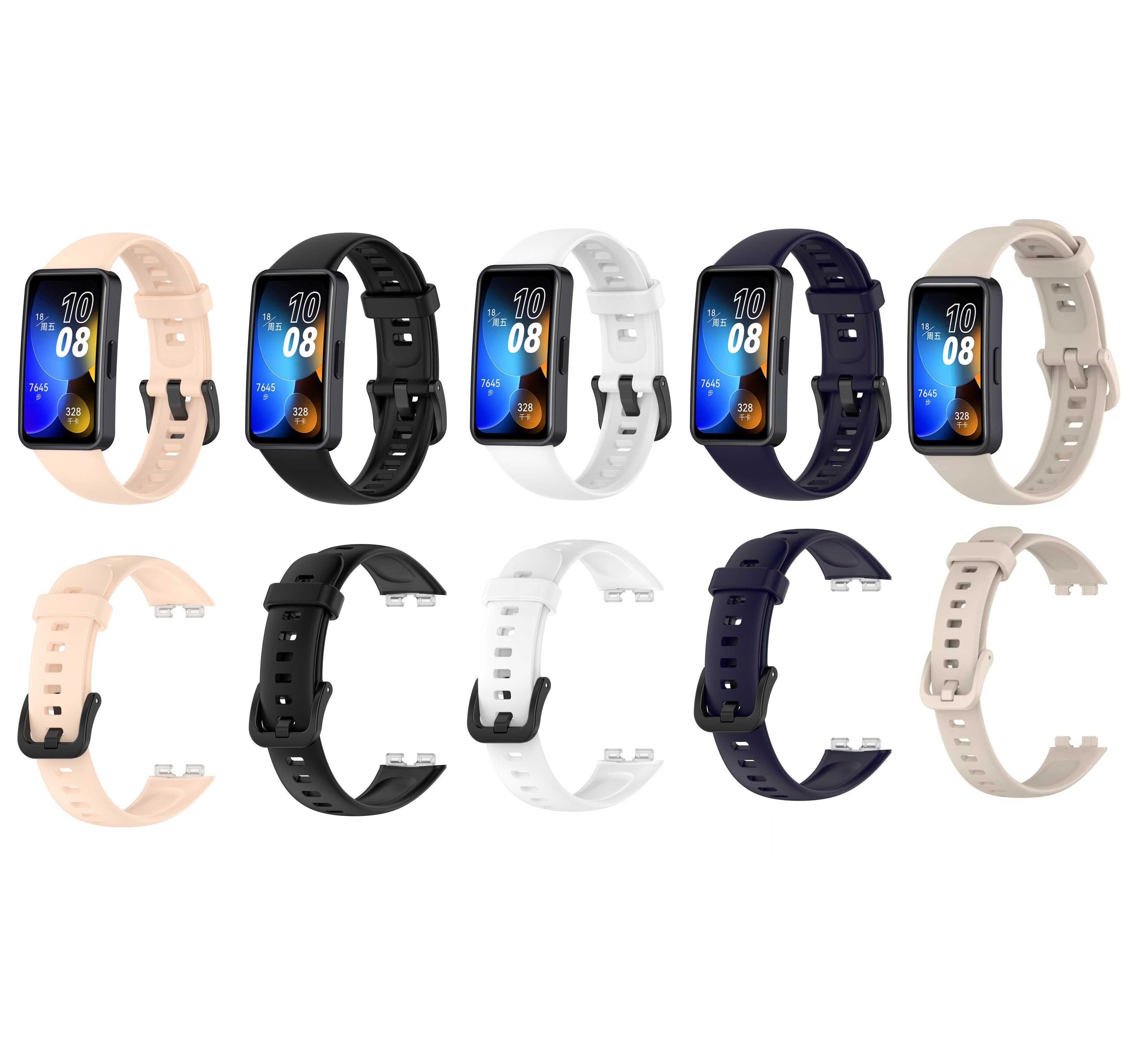 Силиконовый Ремешок Soft Silicone для Huawei Band 8, 9  Ремінець