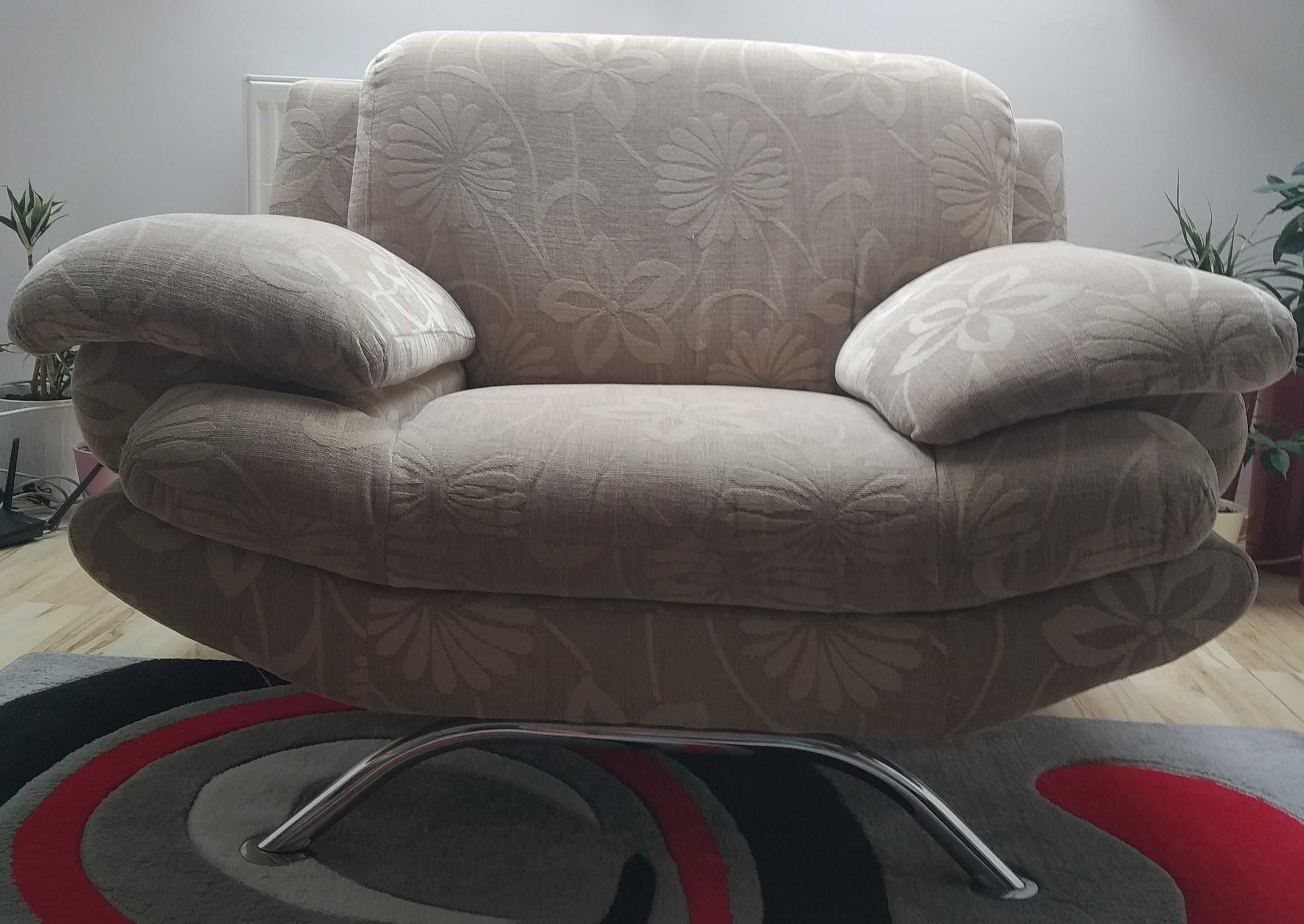 Zestaw Sofa + Fotel zadbana wygodna
