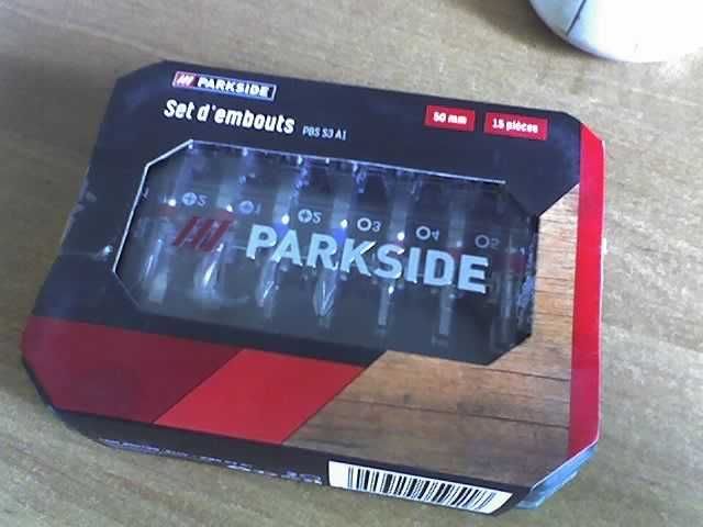 Zestaw-komplet bitow 50mm, 15 elementow